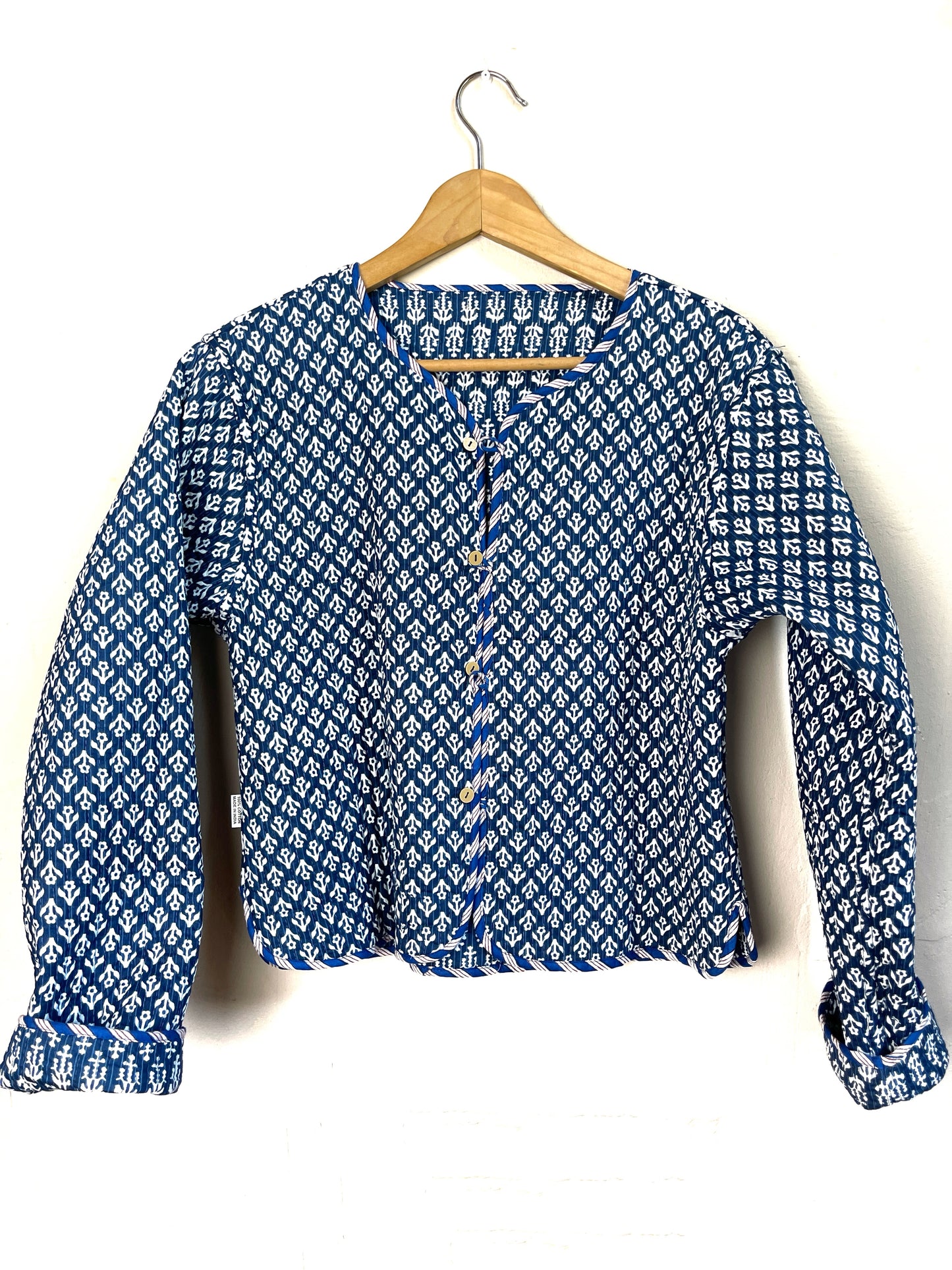 reversible jacket | blues