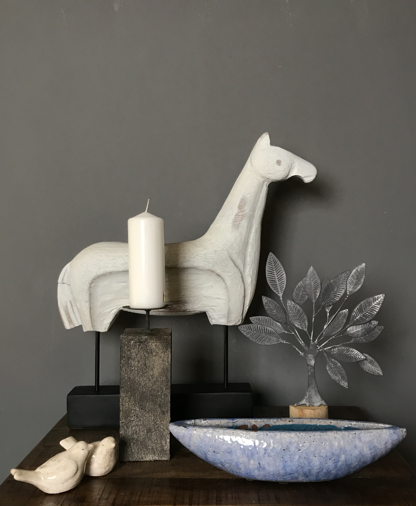 Tyrell Wooden Candleholder