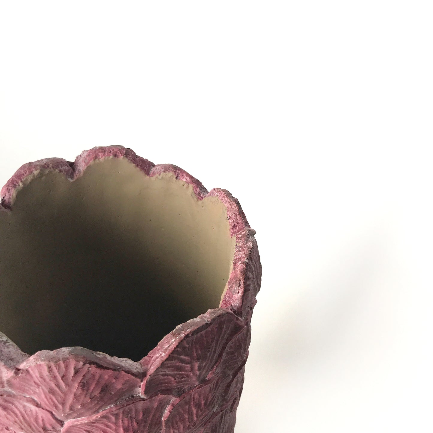 Petals ceramic vase