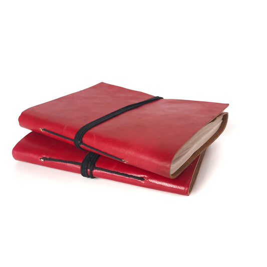 Leather Blank Notebook | Large