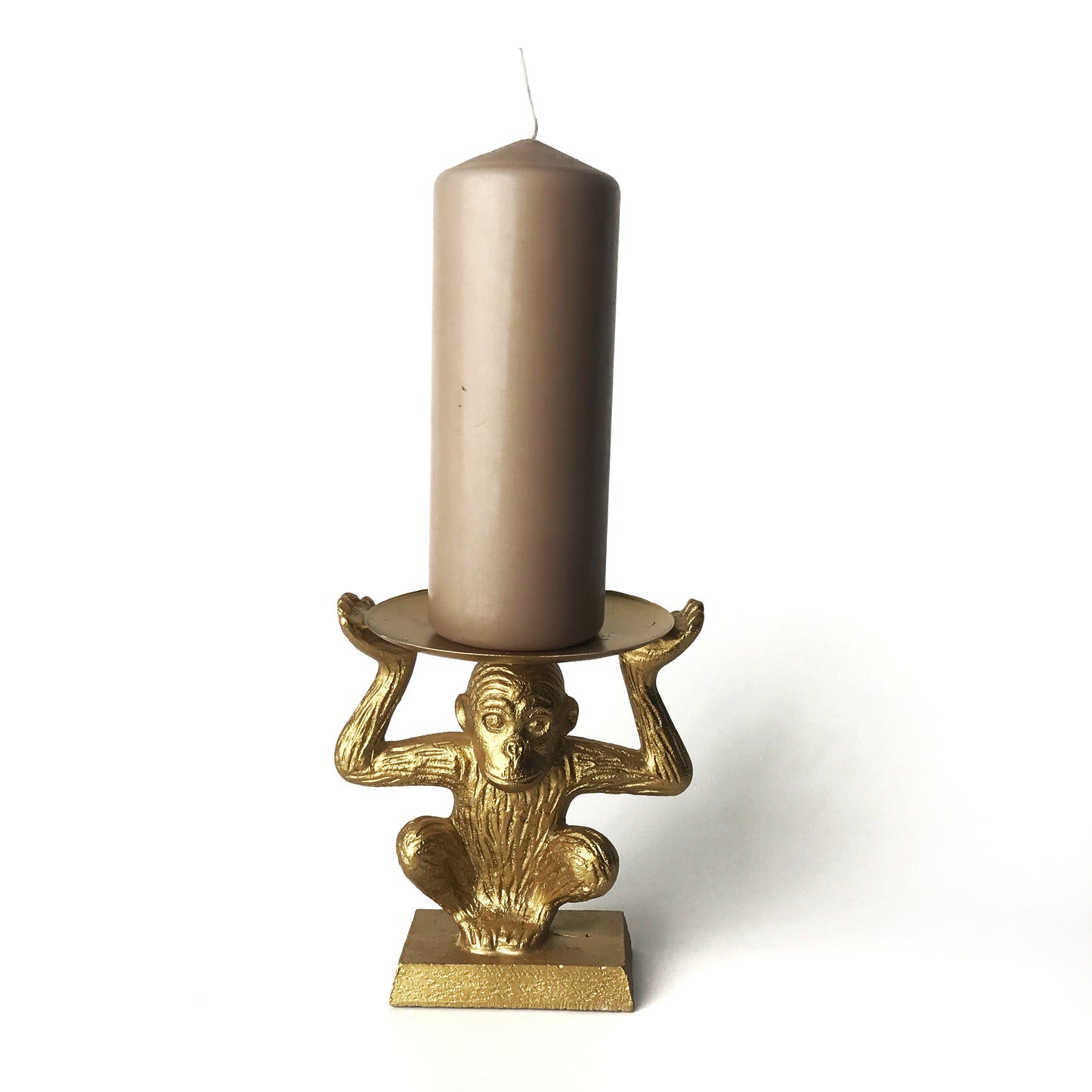Monkey Candleholder | Single Pillar