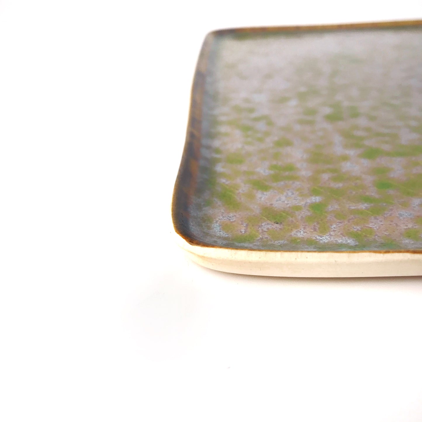 Moss Stoneware Platter