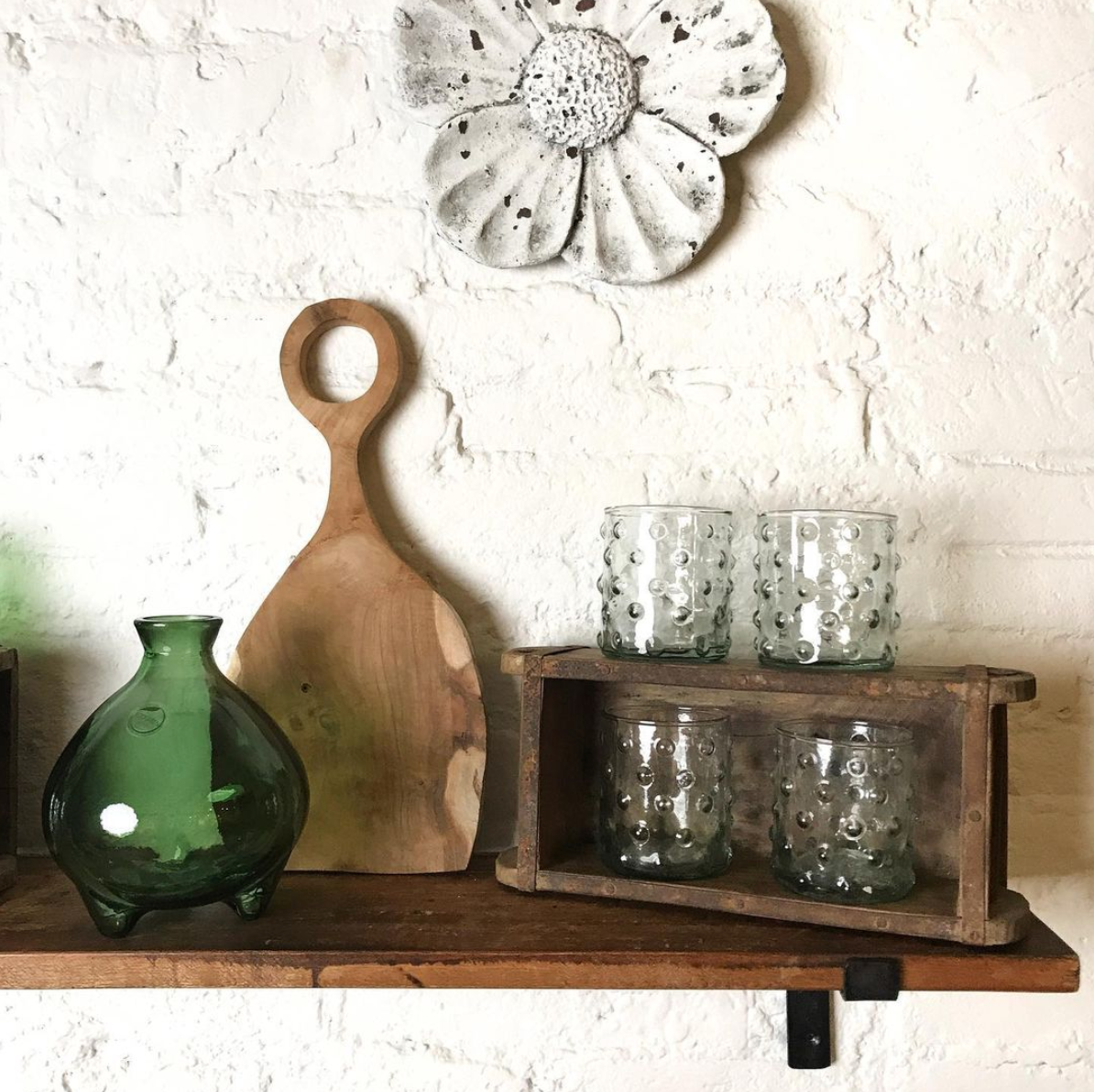 Patas Glass Vase Small | Red