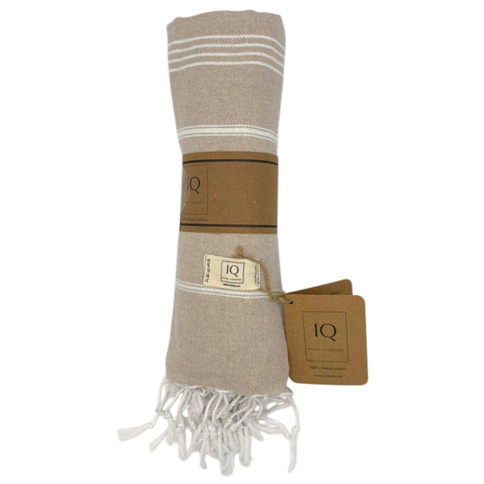 Hammam towel | Sauna towel | Beach towel | Paraguay | Beige | 180x100 cm