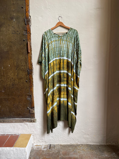 Tie Dye Kaftan | Grasses