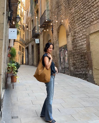 the lisboa bag | suede