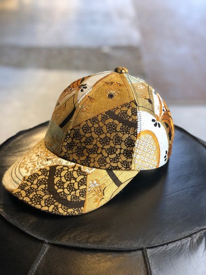 Kimono Baseball Hat | Gold