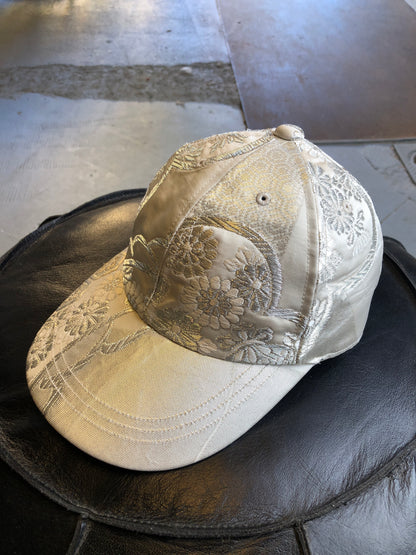 Kimono Baseball Hat | White