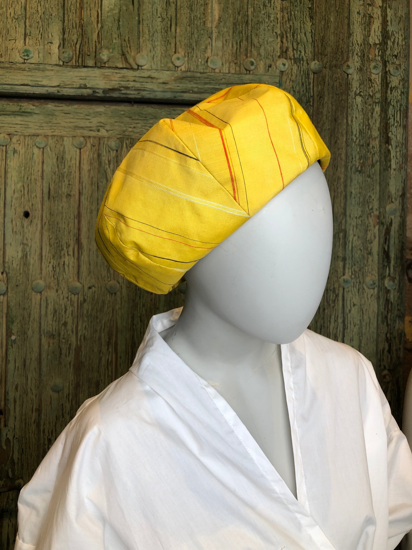 Kimono Beret | Yellow Sunshine