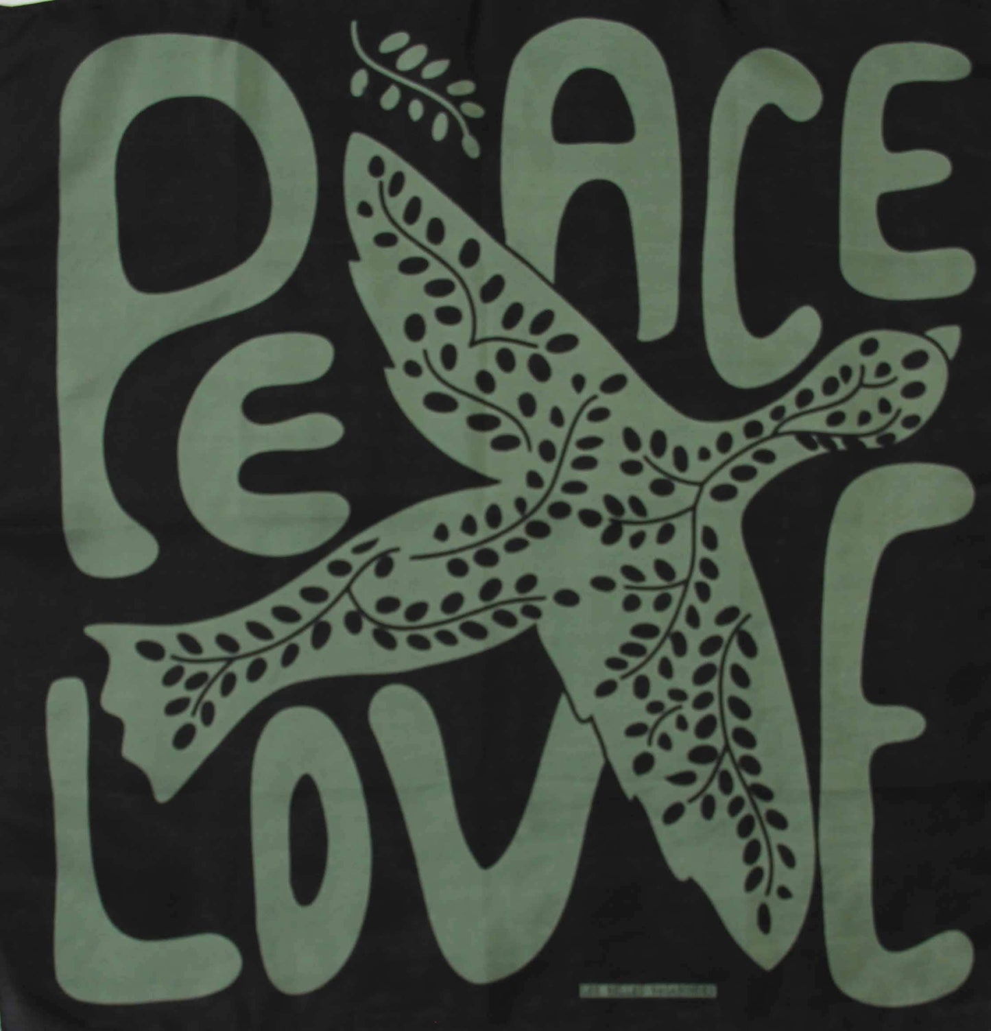 Mini Peace and Love khaki