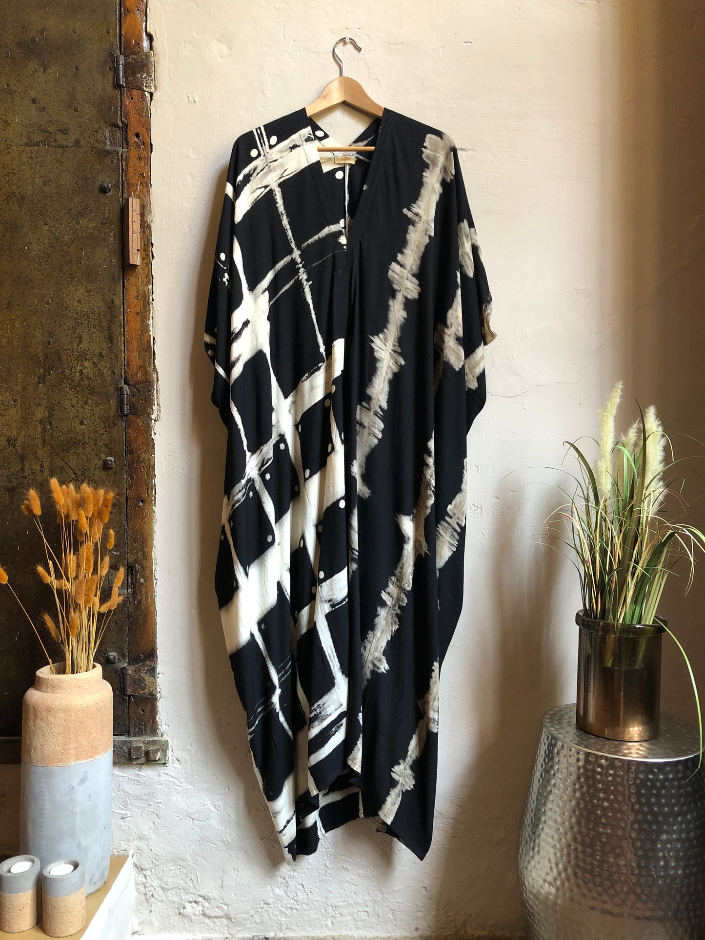 Liquorice | Tie Dye Kaftan