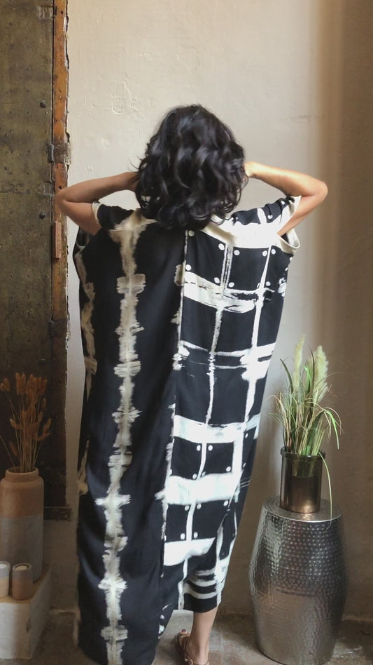 Liquorice | Tie Dye Kaftan