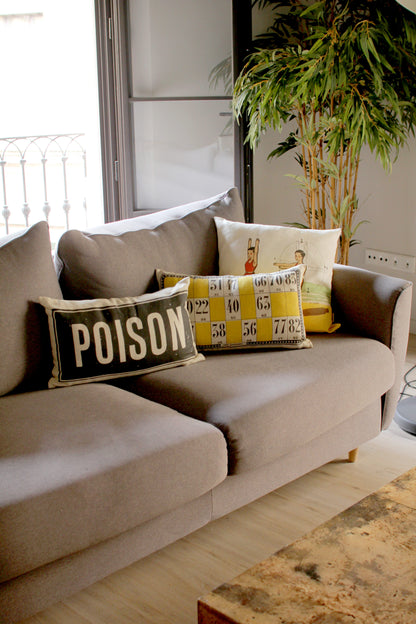 POISON | Linen Cushion