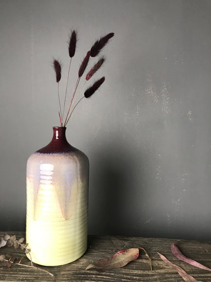Plum Ceramic Vase