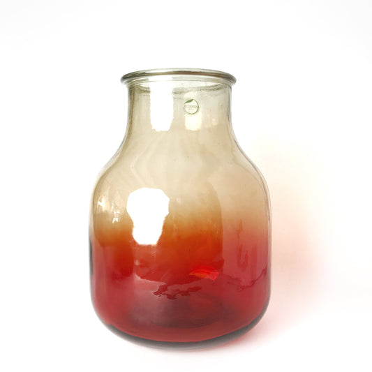 Gradient Glass Vase XL | Orange