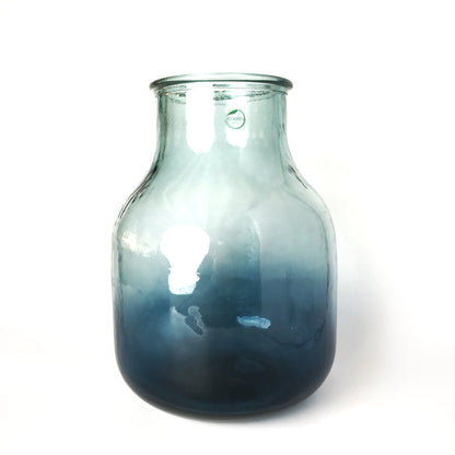 Gradient Glass Vase XL | Blue