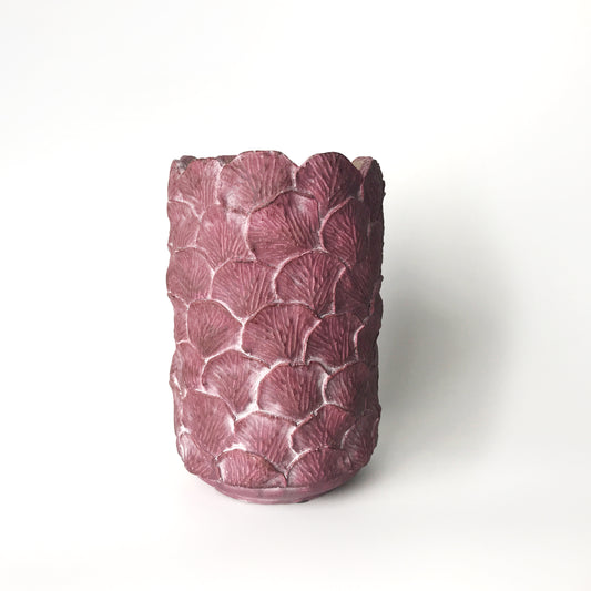 Petals ceramic vase
