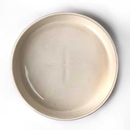 Luna Cream Ceramic Tray