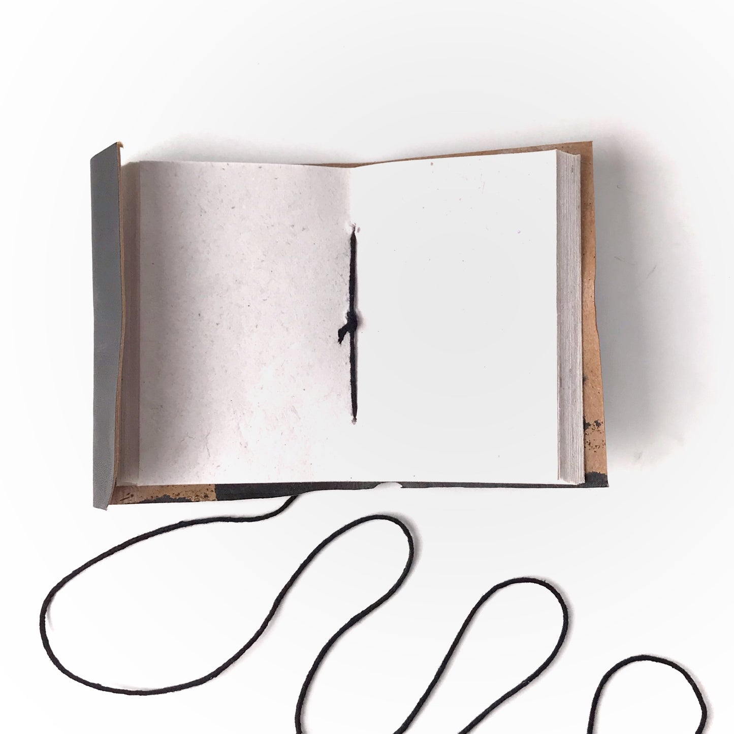 Mini Leather Blank Notebook