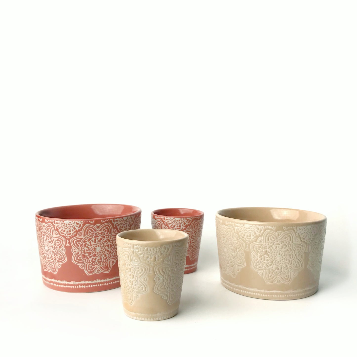 Java Ceramic Bowl and Cup