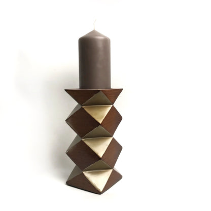 Rombo Ceramic Candleholder